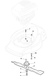 hp184 mountfield-petrol-rotary-mowers part diagram