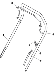 hp184 mountfield-petrol-rotary-mowers part diagram