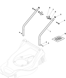 hp414-v35-150cc bq-machines part diagram