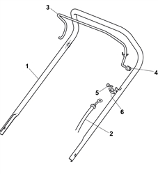 hp425 mountfield-petrol-rotary-mowers part diagram
