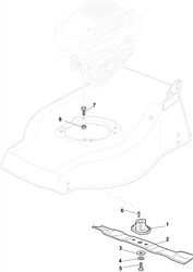 hp425 mountfield-petrol-rotary-mowers part diagram