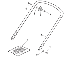 hp454-rm45-140cc-ohv bq-machines part diagram