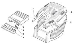 hp454-v35-150cc bq-machines part diagram