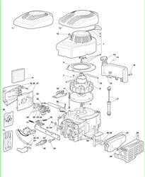 hp454-v35-150cc bq-machines part diagram
