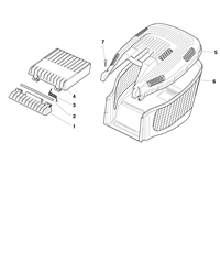 hp454-v35-150cc bq-machines part diagram