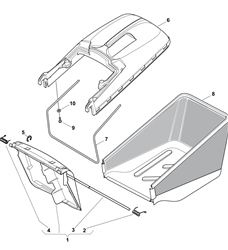 hp465r mountfield-petrol-rotary-roller part diagram