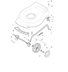 hp46r-rsc100-ohv bq-machines part diagram
