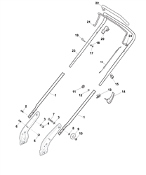 hp46r-rsc100-ohv bq-machines part diagram