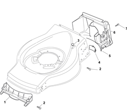 hp474 mountfield-petrol-rotary-mowers part diagram