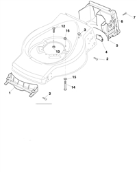 hp474 mountfield-petrol-rotary-mowers part diagram