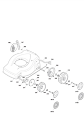 hp474 mountfield-petrol-rotary-mowers part diagram