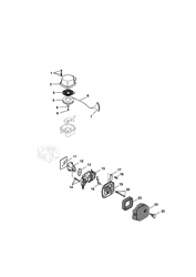 ht55 petrol-hedgetrimmers part diagram