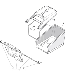 hw511pd mountfield-petrol-rotary-mowers part diagram