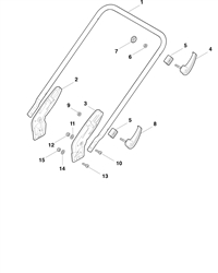 hw514pd mountfield-petrol-rotary-mowers part diagram