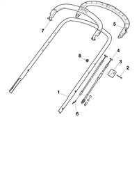 hw514pd mountfield-petrol-rotary-mowers part diagram