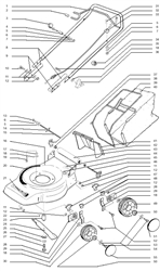 laser-delta mountfield-petrol-rotary-mowers part diagram