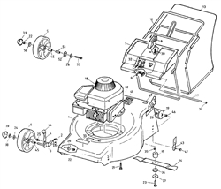 lasermascot mountfield-petrol-rotary-mowers part diagram