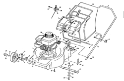 lasermascot mountfield-petrol-rotary-mowers part diagram