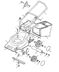 lasermascot mountfield-petrol-rotary-mowers part diagram