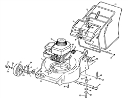 lasermascot mountfield-petrol-rotary-mowers part diagram