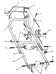lasermascot mountfield-petrol-rotary-mowers part diagram