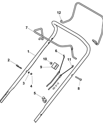m411pd mountfield-petrol-rotary-mowers part diagram