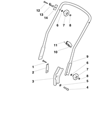 m44pd mountfield-petrol-rotary-mowers part diagram