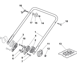 m462hp mountfield-petrol-rotary-mowers part diagram