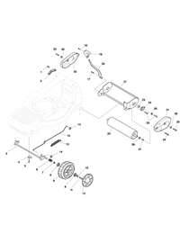 m484r-es mountfield-petrol-rotary-mowers part diagram