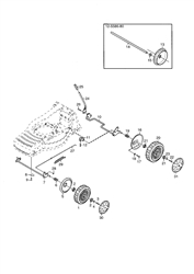 m4hp mountfield-petrol-rotary-mowers part diagram