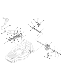 m554-es mountfield-petrol-rotary-mowers part diagram