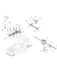 m554r mountfield-petrol-rotary-mowers part diagram
