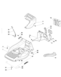 m64pd-es mountfield-petrol-rotary-mowers part diagram
