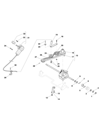 m64pd mountfield-petrol-rotary-mowers part diagram
