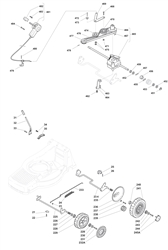 m64pd mountfield-petrol-rotary-mowers part diagram
