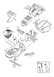 m6sp mountfield-petrol-rotary-mowers part diagram