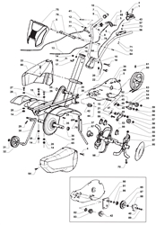 manor-75rb cultivators-1 part diagram