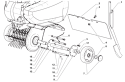 manor-75rg cultivators-1 part diagram