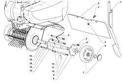manor-75rhx cultivators-1 part diagram