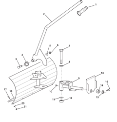 manor-95h cultivators-1 part diagram