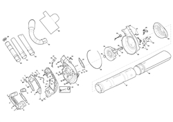 mbl-270v-petrol-blower blowers part diagram