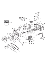 mc-48-li battery-chainsaws part diagram