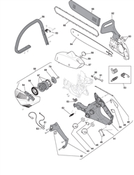 mc3514 petrol-chainsaws-1 part diagram