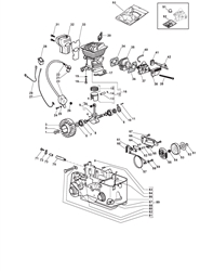 mc3814 petrol-chainsaws-1 part diagram