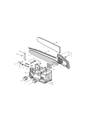 mc382 petrol-chainsaws-1 part diagram