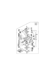mc443 petrol-chainsaws-1 part diagram