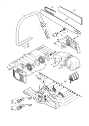 mc509 petrol-chainsaws-1 part diagram