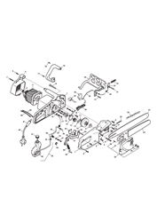 me1814 electric-chainsaws part diagram