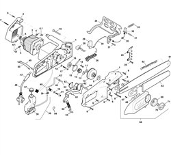 me1916q electric-chainsaws part diagram