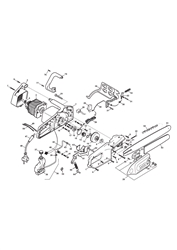 me1916q electric-chainsaws part diagram